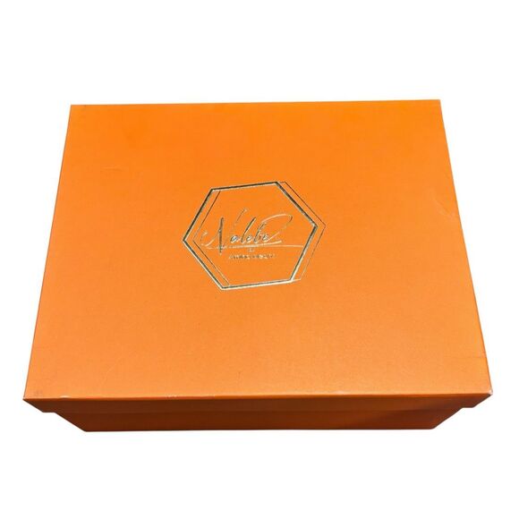 Nalebe Dimante Mule PVC in Clear NWB Size 39/9 - Picture 6 of 7